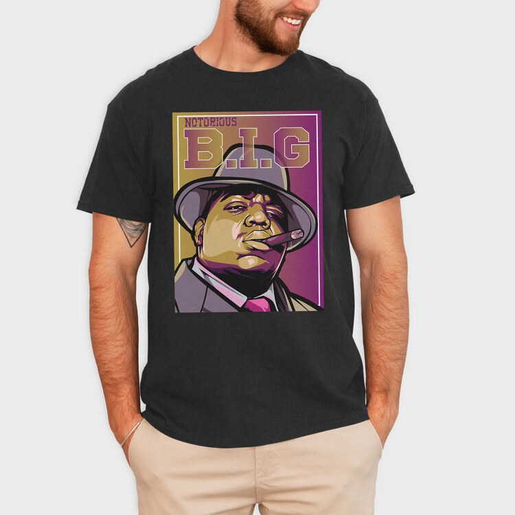 Notorious Big, Tricou Barbati (Unisex)