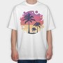 Tropical Summer, Tricou Oversize Barbati (Unisex)
