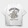 Joyful Season, Tricou Oversize Barbati (Unisex)