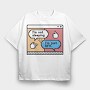 Not Sleepinj Just Afk, Tricou Oversize Barbati (Unisex)