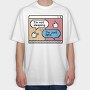 Not Sleepinj Just Afk, Tricou Oversize Barbati (Unisex)