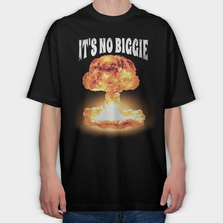 Nuclear, Tricou Oversize Barbati (Unisex)