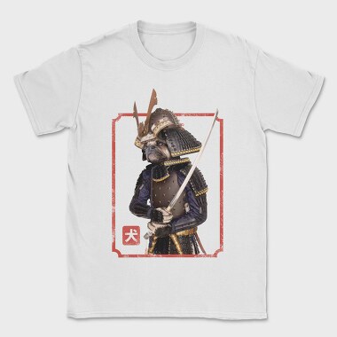 Samurai Pug, Tricou Barbati (Unisex)