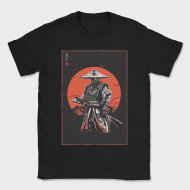 Samurai Red Sun, Tricou Barbati (Unisex)