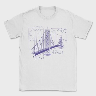 San Francisco Bridge, Tricou Barbati (Unisex)
