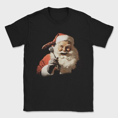 Santa Funny, Tricou Barbati (Unisex)