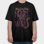 Best Nurse in the World, Tricou Oversize Barbati (Unisex)