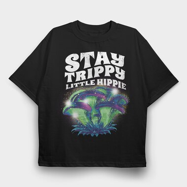 Fungus Trip, Tricou Oversize Barbati (Unisex)