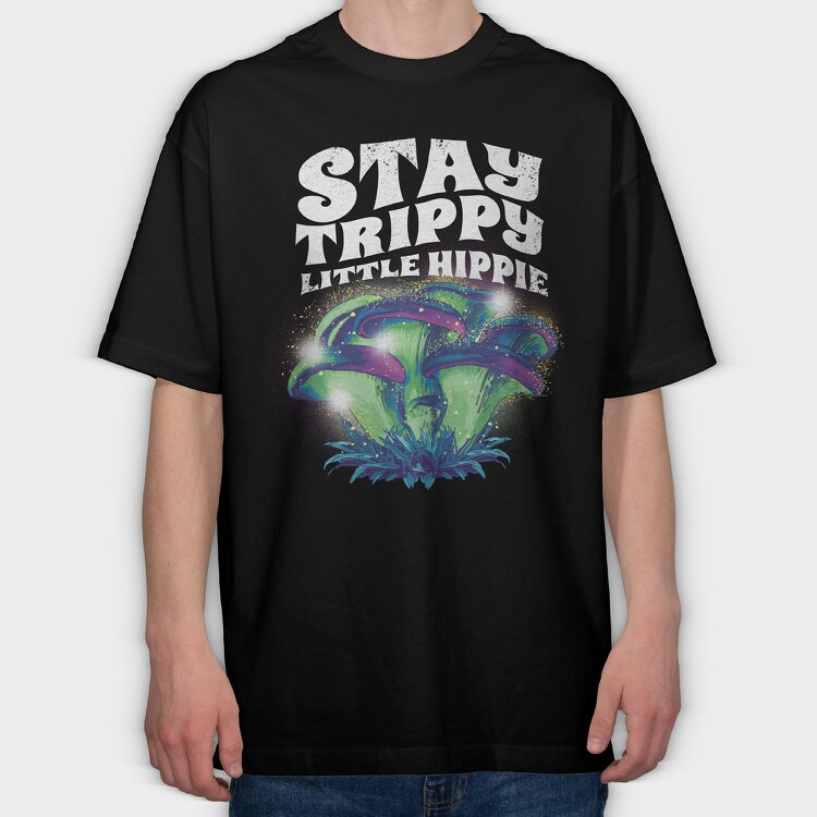 Fungus Trip, Tricou Oversize Barbati (Unisex)
