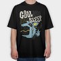 Cool Kids Dont Sleeep, Tricou Oversize Barbati (Unisex)