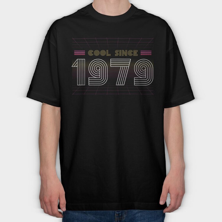 Cool Since, Tricou Oversize Barbati (Unisex)