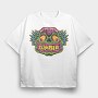 Zombie Face Halloween, Tricou Oversize Barbati (Unisex)