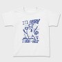 Woman With Flowers Cartoon Neurodiversity 01, Tricou Copii