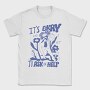 Woman With Flowers Cartoon Neurodiversity 01, Tricou Barbati (Unisex)