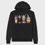 Tropical Drinks And Cocktails Christmas, Hanorac Oversize Barbati (Unisex)