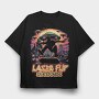 Trippy Skateboard Ufo Laserflip Skate, Tricou Oversize Barbati (Unisex)