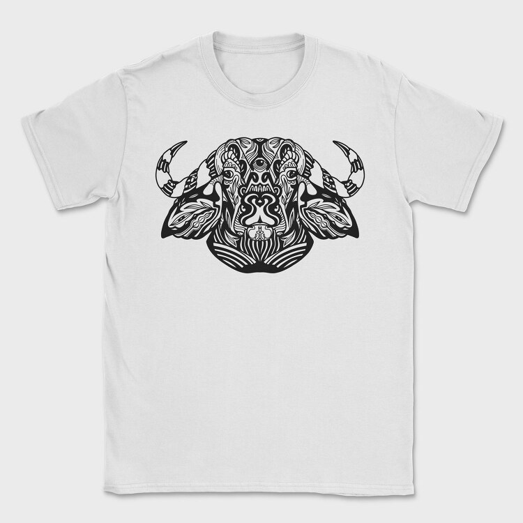 Tribal Ox, Tricou Barbati (Unisex)