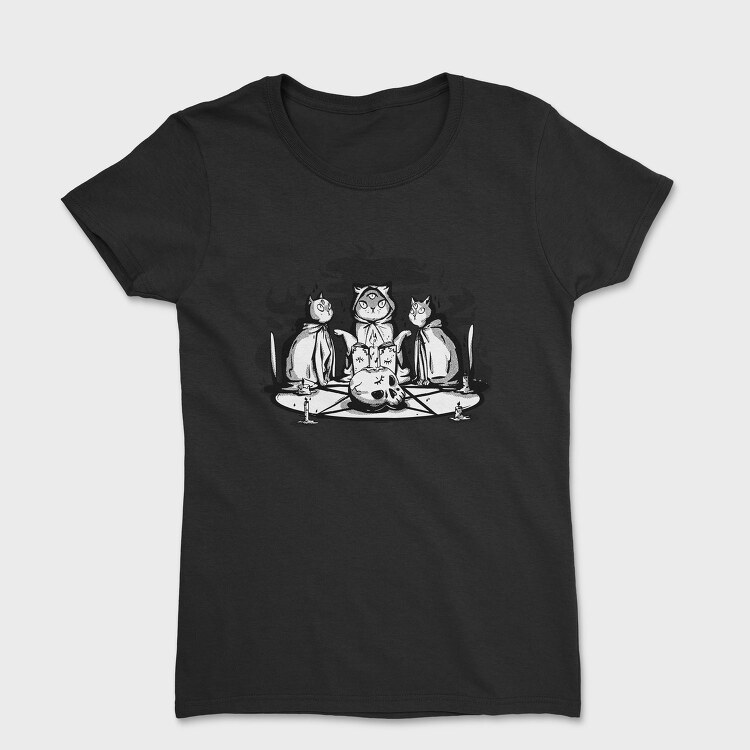 Satanic Cat Animal Ritual, Tricou Femei