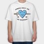 Gamers Dont Die We Respawn, Tricou Oversize Barbati (Unisex)
