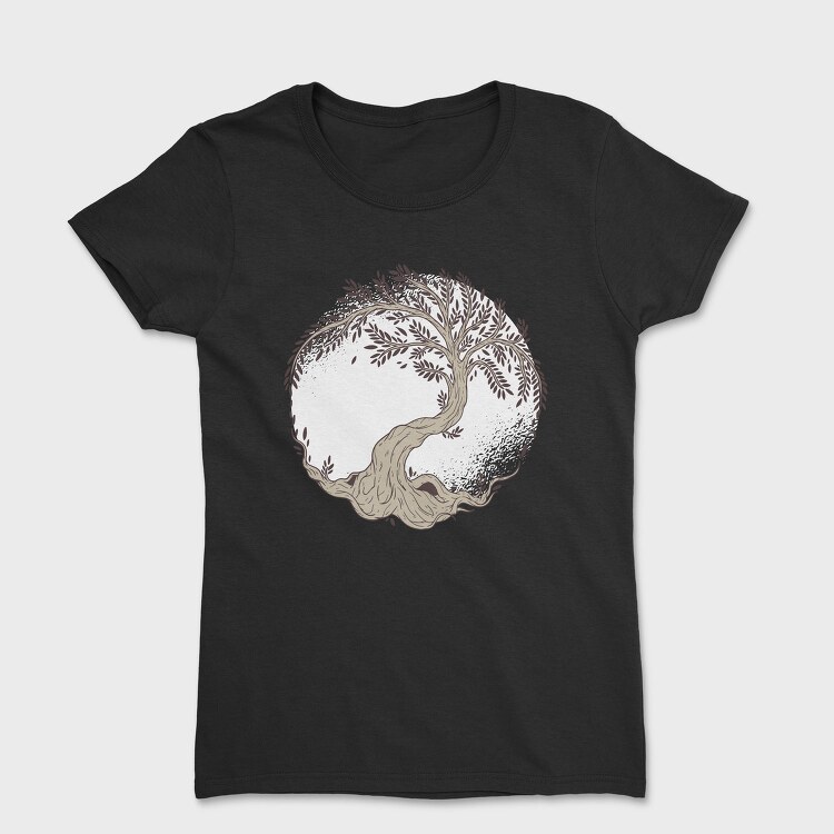 Tree Of Life Illustration, Tricou Femei