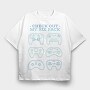 Six Pack Joystick, Tricou Oversize Barbati (Unisex)