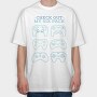 Six Pack Joystick, Tricou Oversize Barbati (Unisex)