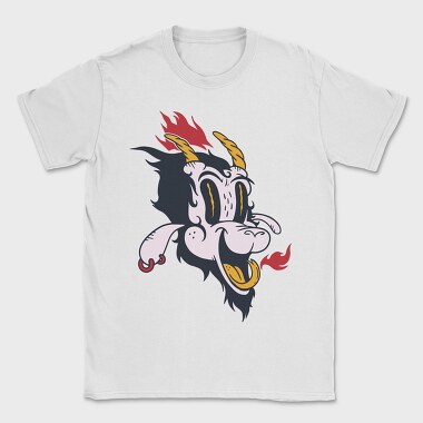 Satan Cartoon, Tricou Barbati (Unisex)