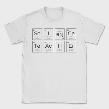 Science Teacher Elements, Tricou Barbati (Unisex)