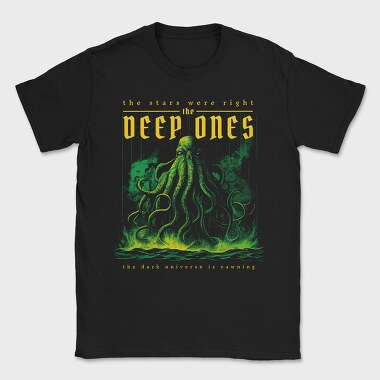 Sea Monster Deep, Tricou Barbati (Unisex)