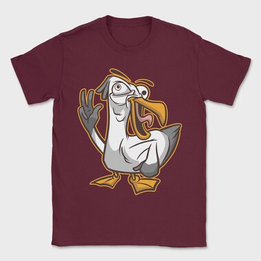 Seagull Funny, Tricou Barbati (Unisex)