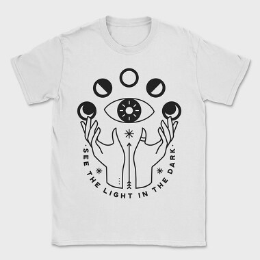 See the Light in the Dark, Tricou Barbati (Unisex)