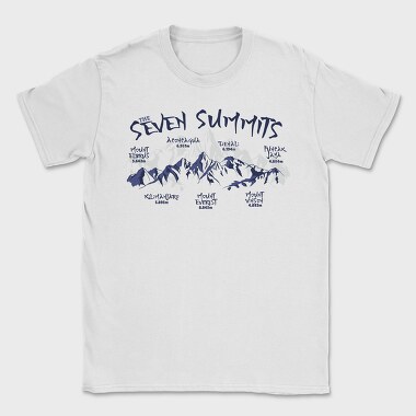 Seven Summits, Tricou Barbati (Unisex)