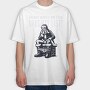 Santa Naughty List, Tricou Oversize Barbati (Unisex)