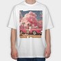 Couple Explosion, Tricou Oversize Barbati (Unisex)