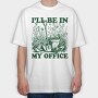 Garden Quote, Tricou Oversize Barbati (Unisex)