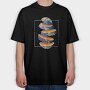 Orange Earth, Tricou Oversize Barbati (Unisex)