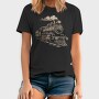 Locomotive Vintage, Tricou Barbati (Unisex)