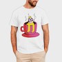 Sloth On Coffee, Tricou Barbati (Unisex)