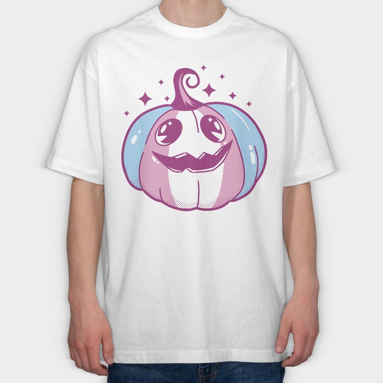 Transgender Pumpkin, Tricou Oversize Barbati (Unisex)