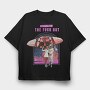 Vintage Get Out, Tricou Oversize Barbati (Unisex)