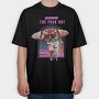 Vintage Get Out, Tricou Oversize Barbati (Unisex)