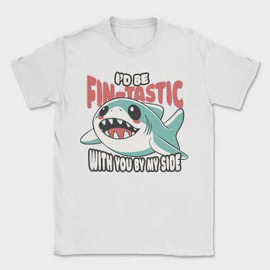 Shark Cute Valentines, Tricou Barbati (Unisex)