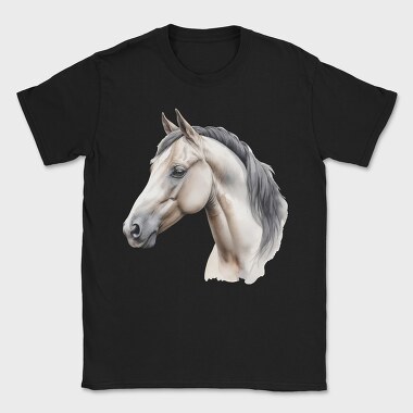 Side View Realistic Horse, Tricou Barbati (Unisex)