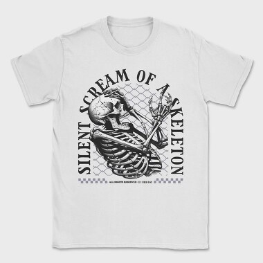 Silent Scream of a Skeleton, Tricou Barbati (Unisex)