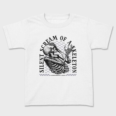 Silent Scream of a Skeleton, Tricou Copii