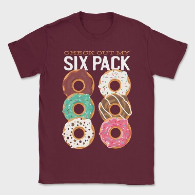 Six Pack Donuts, Tricou Barbati (Unisex)
