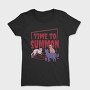 Satanic Cats With Pentagram Time To Summon, Tricou Femei