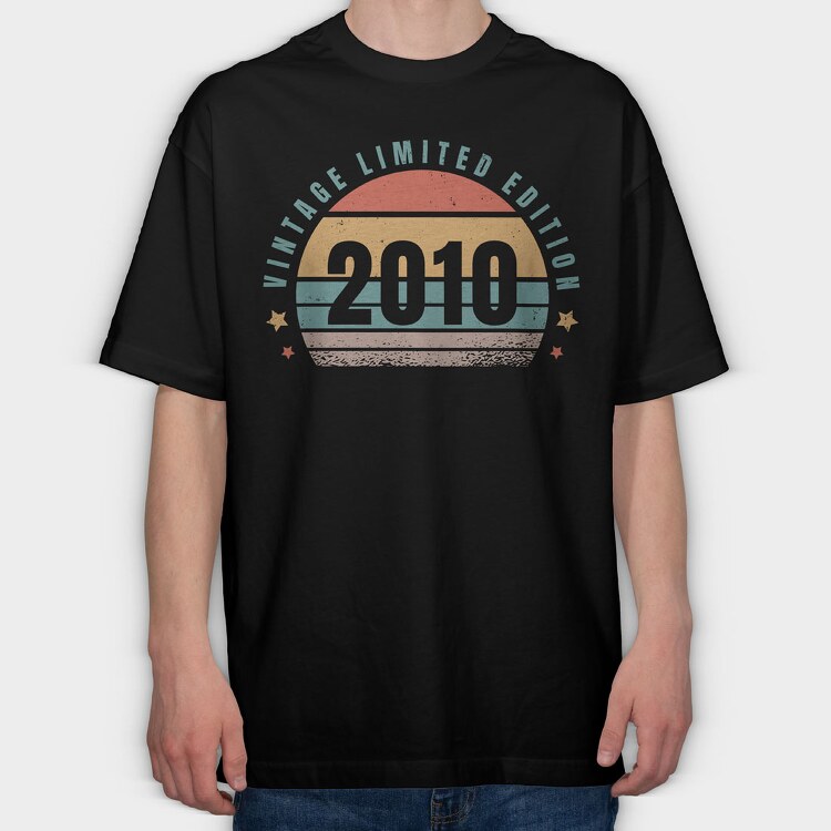 Vintage Limited Edition 2, Tricou Oversize Barbati (Unisex)