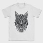 Tribal Fox 001, Tricou Barbati (Unisex)