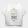 Vintage Limited Edition, Tricou Oversize Barbati (Unisex)